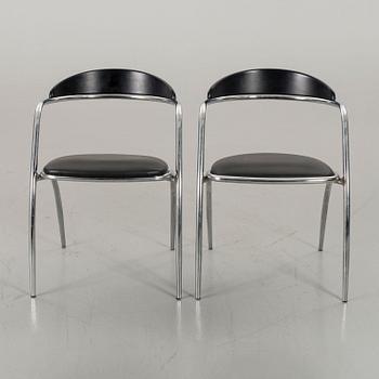 2 pcs of chairs, Italy late 20th century,