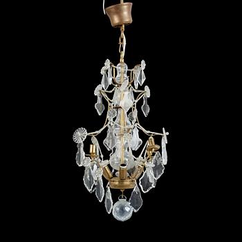 LJUSKRONA, rokokostil, "Sturehov" ur IKEA:s 1700-talsserie, 1990-tal. Höjd ca 75 cm.