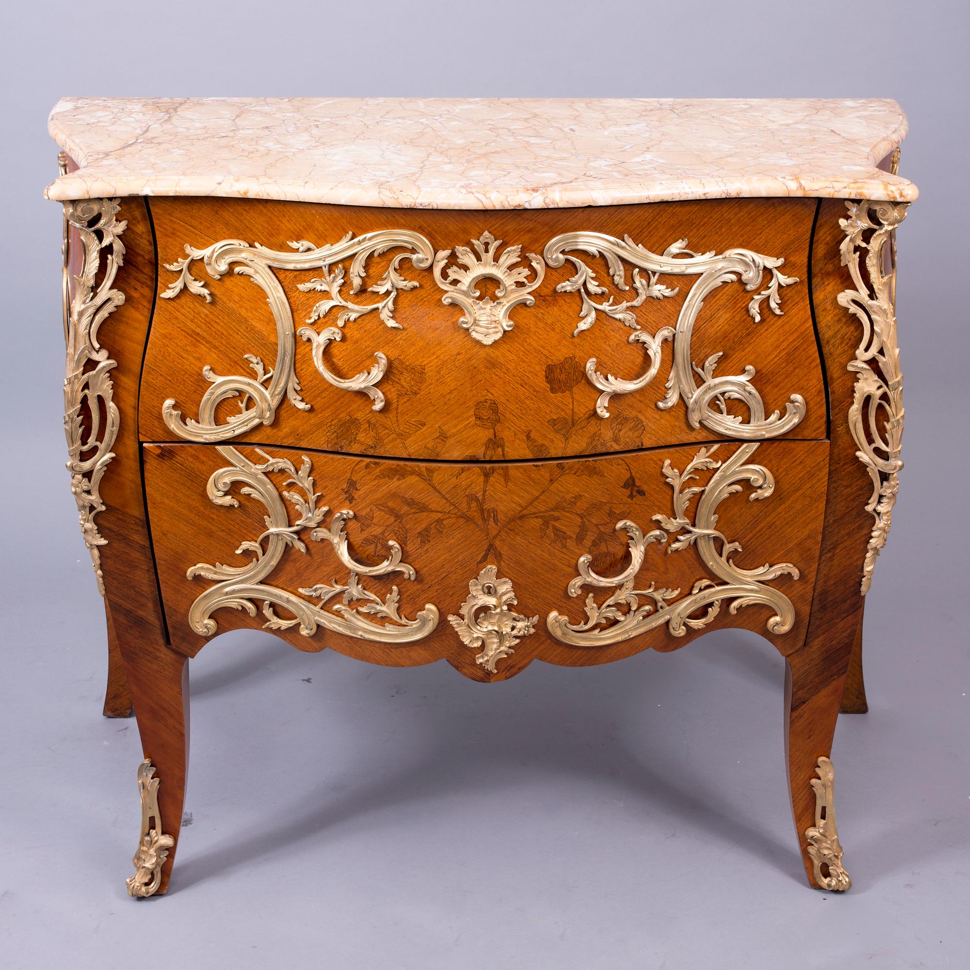 BYRÅ, Louis-XV-stil, Frankrike 1800-talets slut.