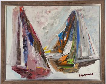Helmut Mantel, Segelbåtar.