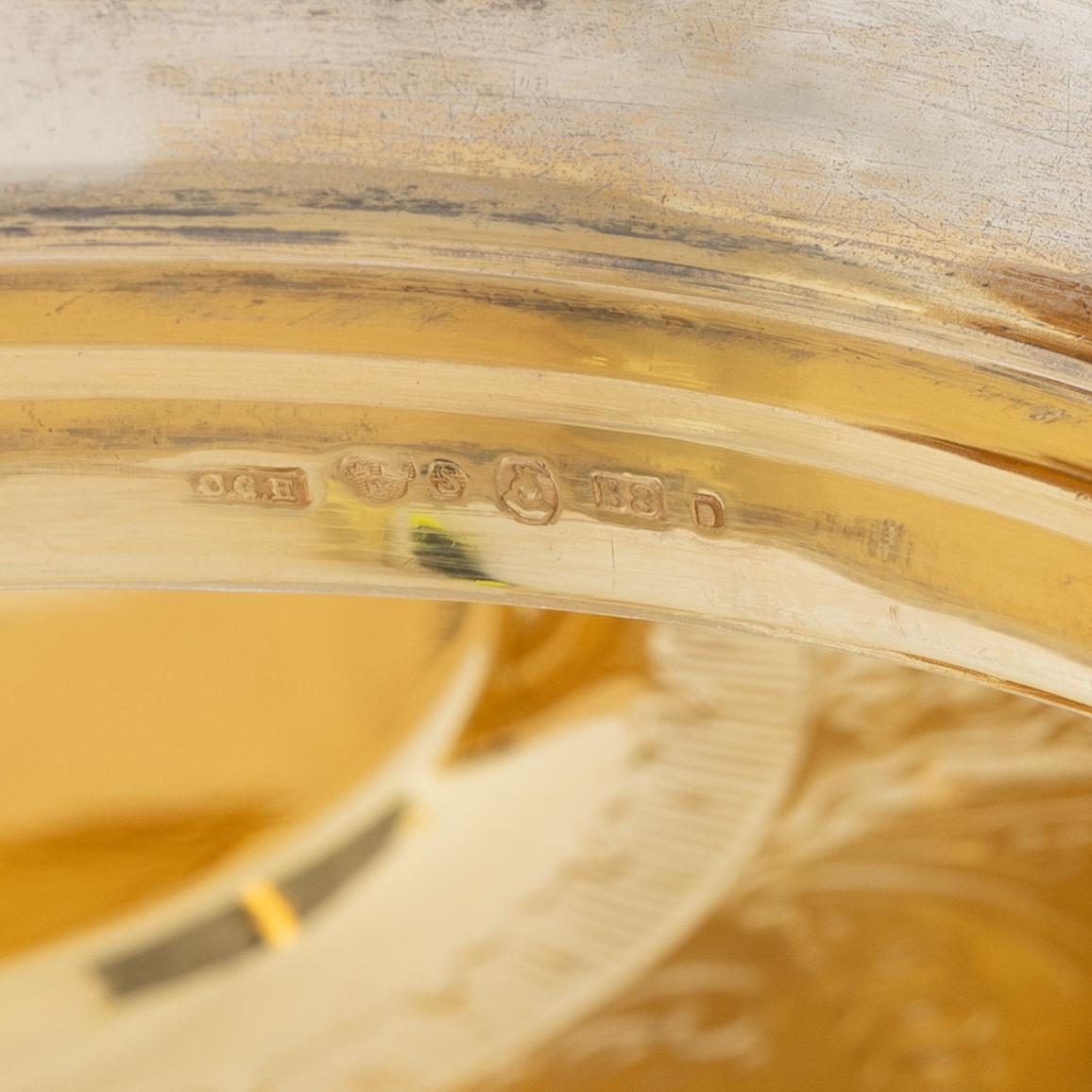 C.G. Hallberg, Dryckeskanna, silver, Stockholm 1928.