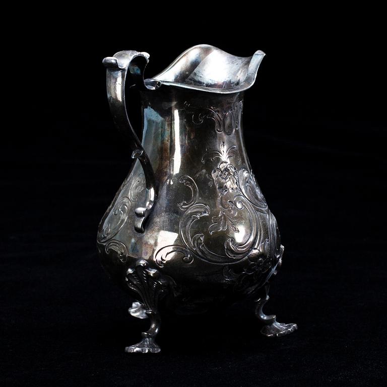 MJÖLKKANNA, silver, England, London 1851, vikt 193 g.