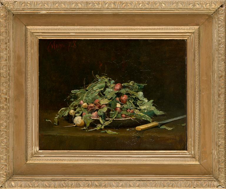 Unknown artist, 19th century, Still Life with Vegetables.