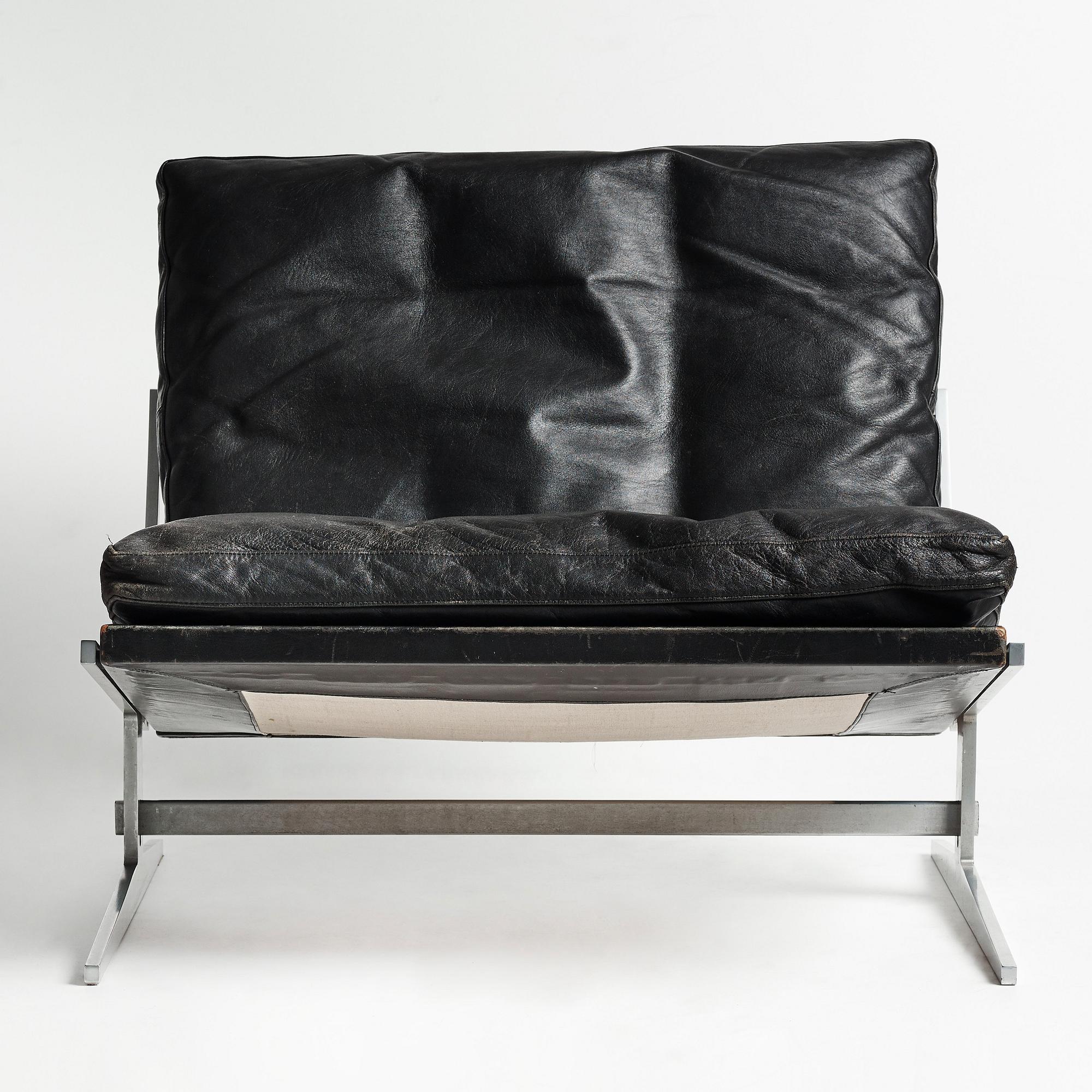 Preben Fabricius & Jørgen Kastholm, a "Bo 561", easy chair for Bo-Ex, Denmark 1960-70's.