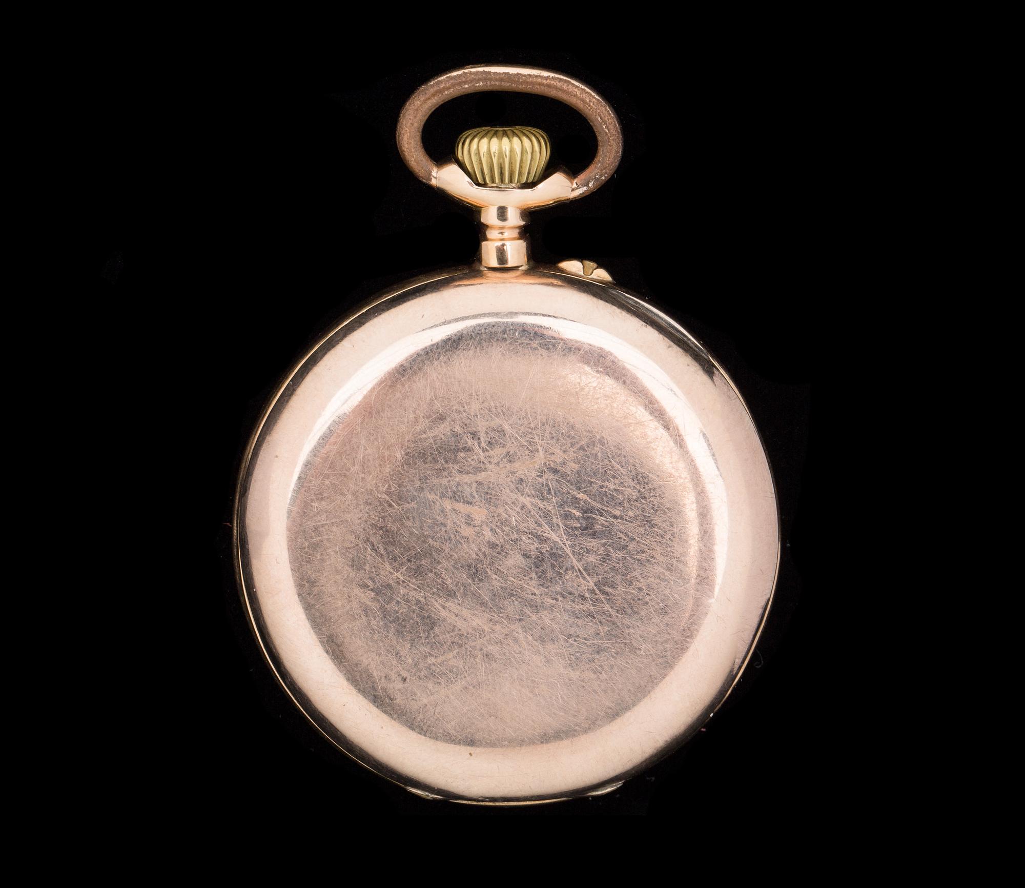 FICKUR, 18K guld. 1900-tal.