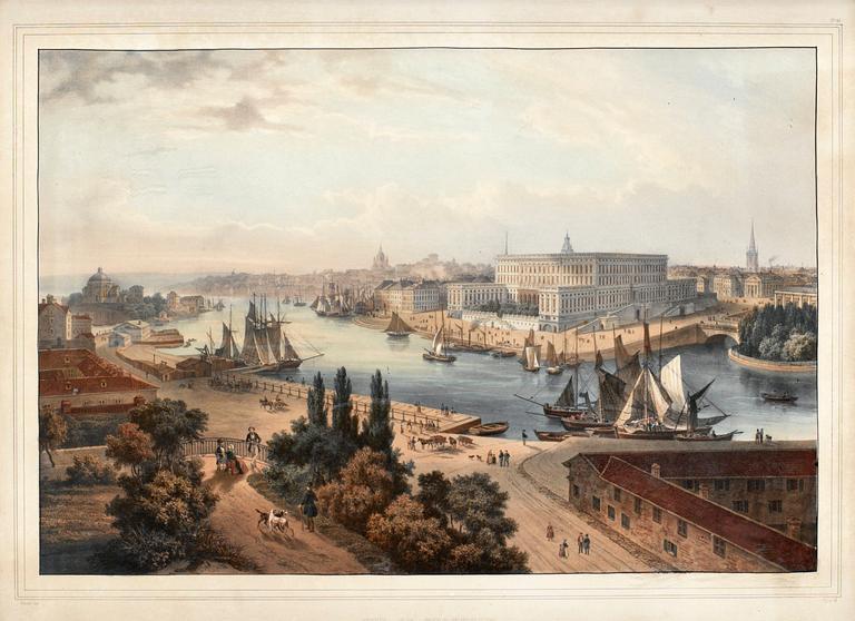 Isidore Laurent Deroy, "Vue de Stokholm".