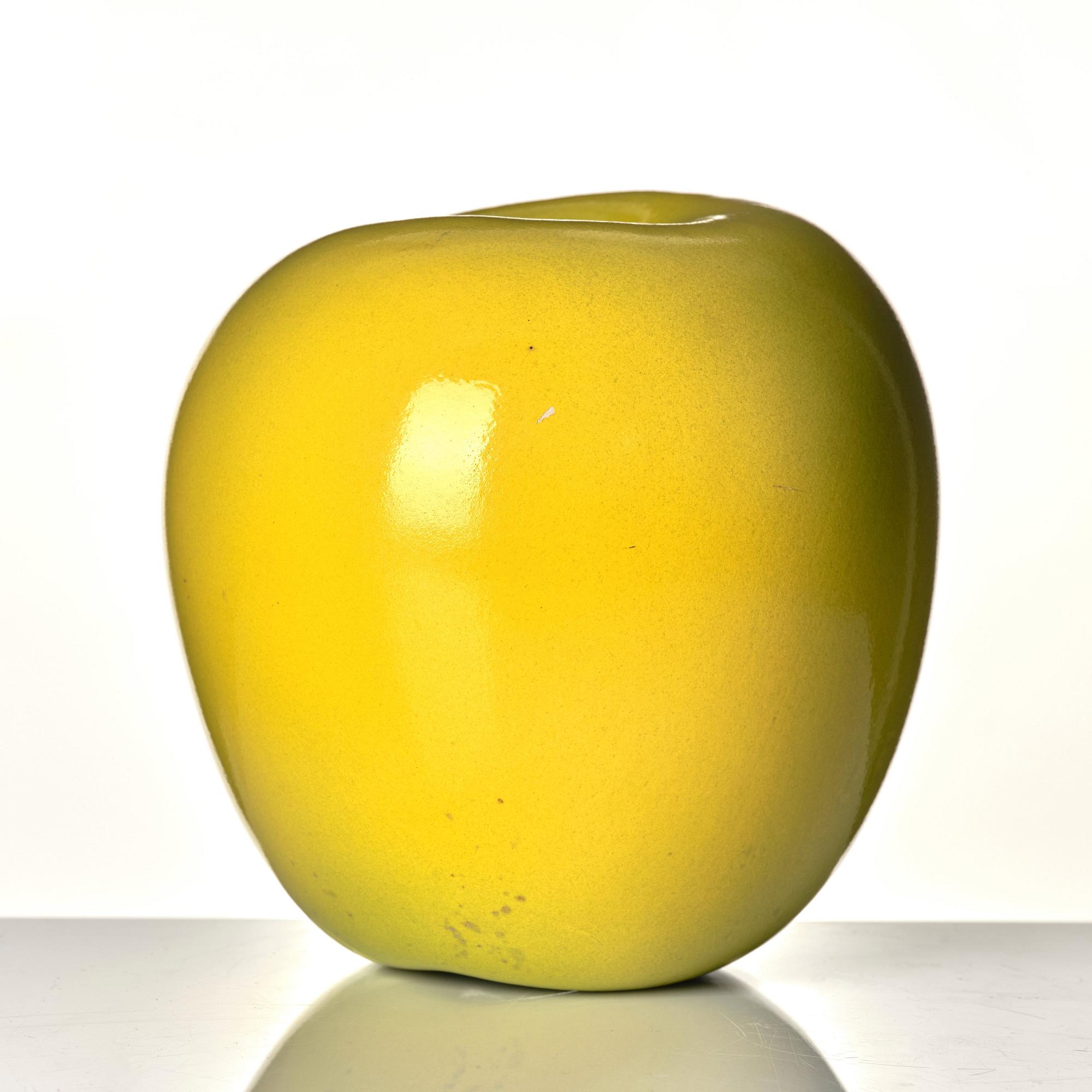 Hans Hedberg, skulptur, äpple, Biot, Frankrike.