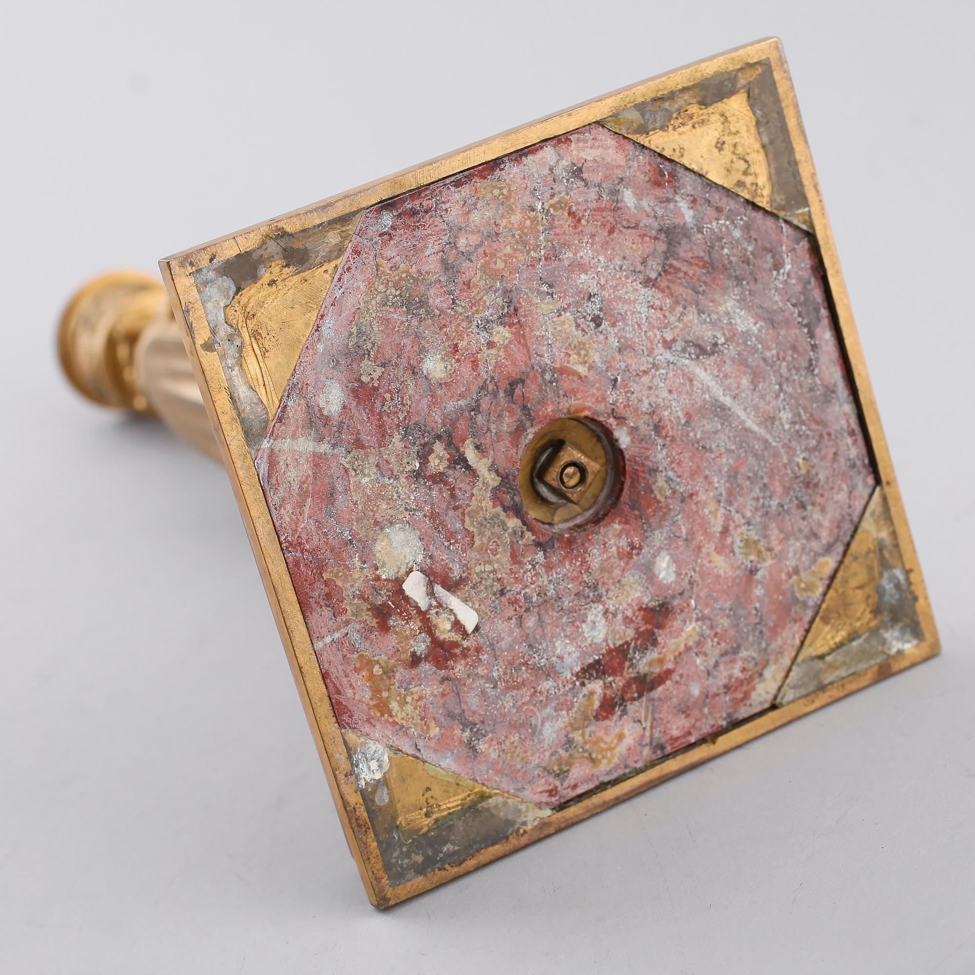 LJUSSTAKE, empirestil, omkring år 1900.
