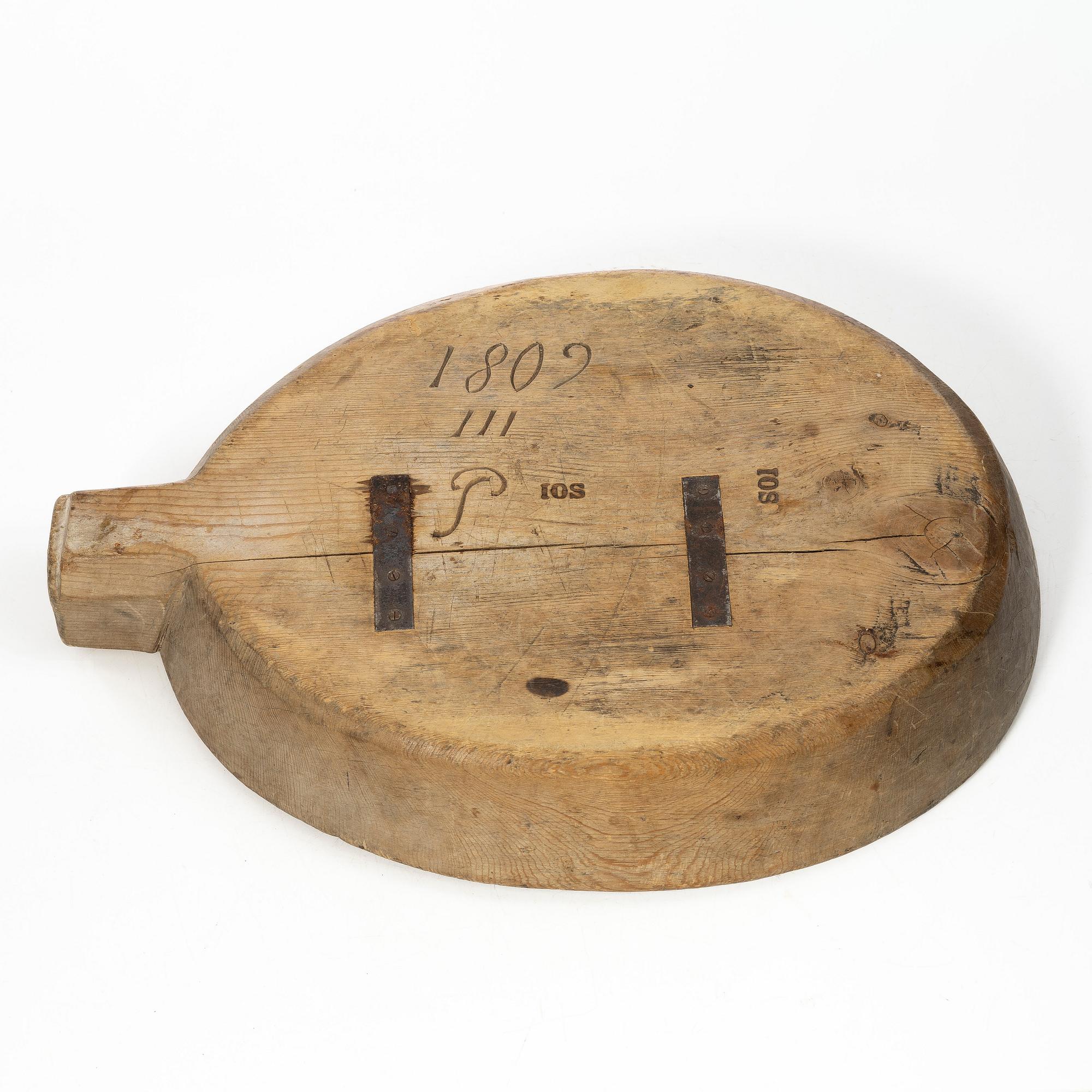 Ostränna, folk art, Jämtland, dated 1809.