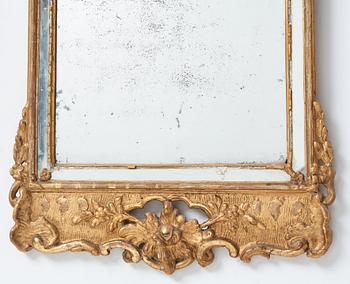 Spegel, Stockholmsarbete 1763, Rokoko.