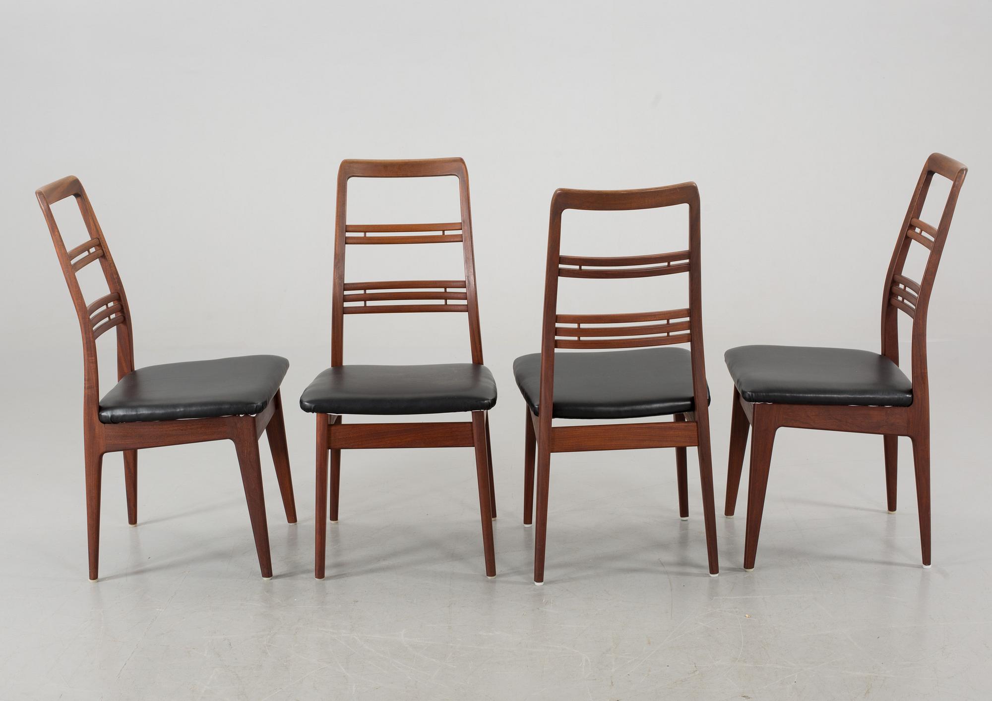 A Svante Skogh 8 piece dining room set "Rosetto" 1950's.