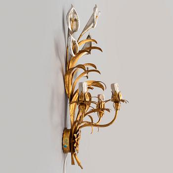 An Italian wall light, 1970's/80's.