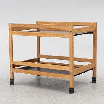 Børge Mogensen, Serving cart, Fredericia Stolefabrik, Denmark, 1960s.