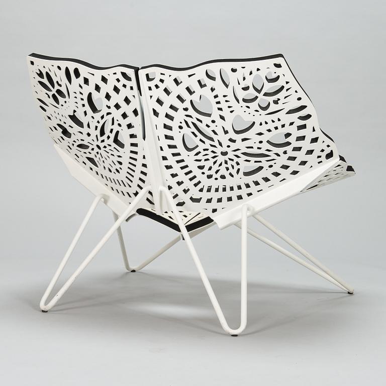 Louise Campbell, a 21st century lounge chair 'Prince chair' for Hay, Denmark.