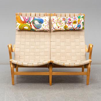 An 'Eva' sofa by Bruno Mathsson, Firma Karl Mathsson, Värnamo, Sweden, 1967.