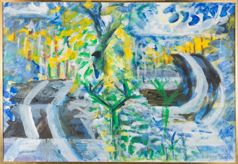 Yngve Bäck, "Asfalttitie".