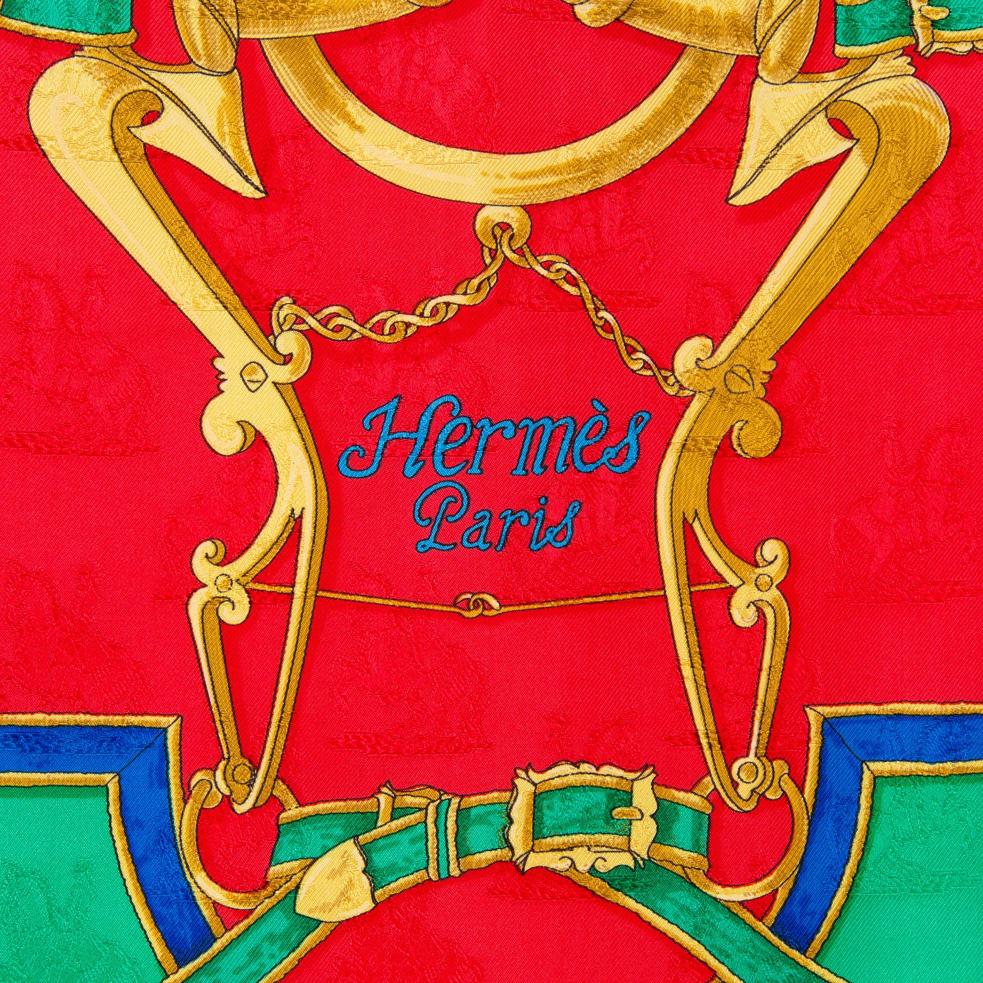 SCARF, "L'Instruction du Roy", Hermès.