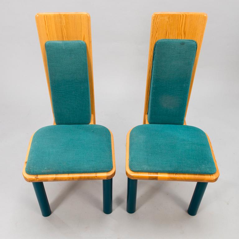 EERO AARNIO, Set of six early 1980's 'Viking' chairs for Polarisdesign.