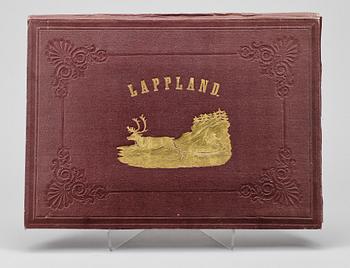 MAPP, "Lappland, dess natur och människor.." av Carl Anton Pettersson, Stockholm 1866.