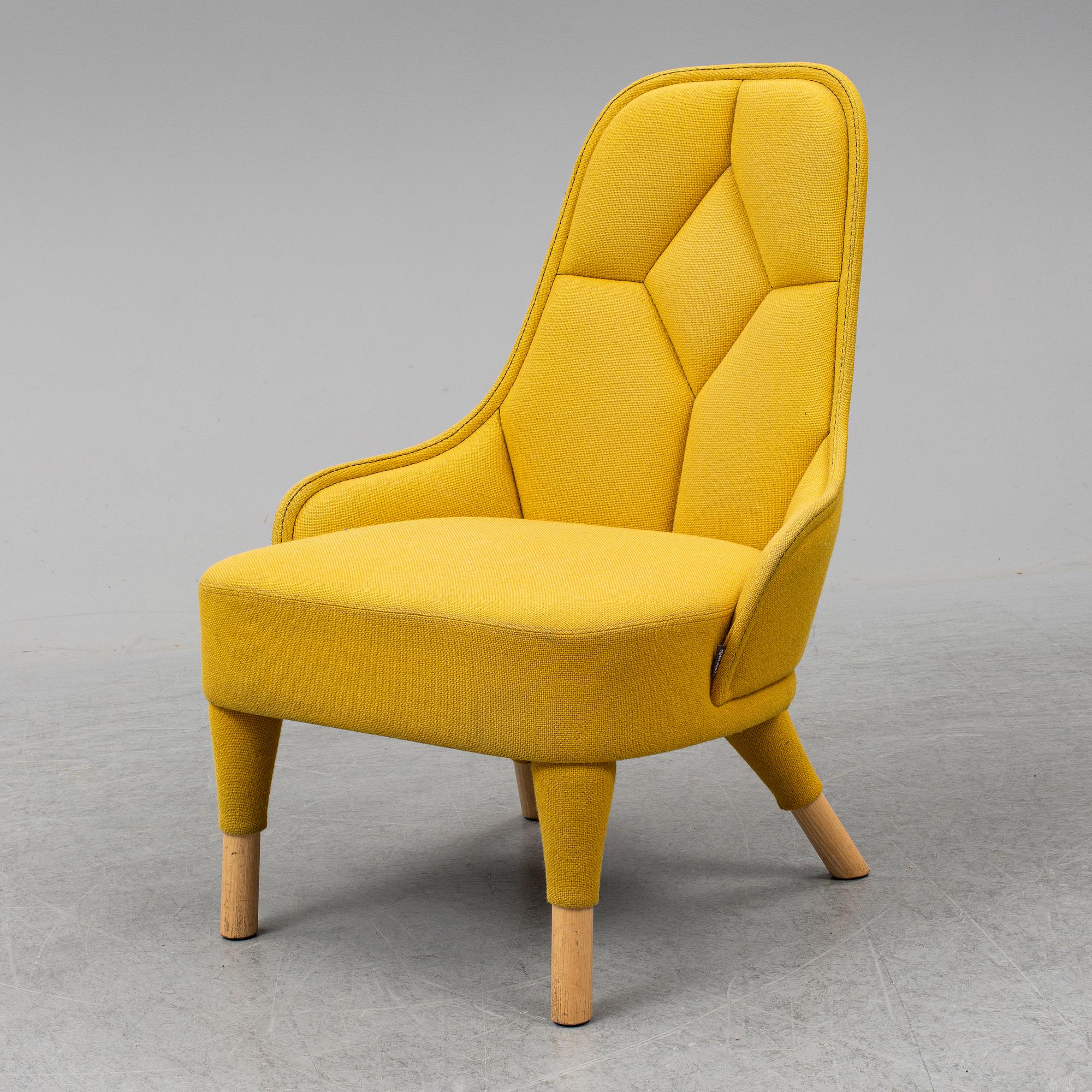 FREDRIK FÄRG & EMMA MARGA BLANCHE, AN 'Emma' easy chair, Gärsnäs.