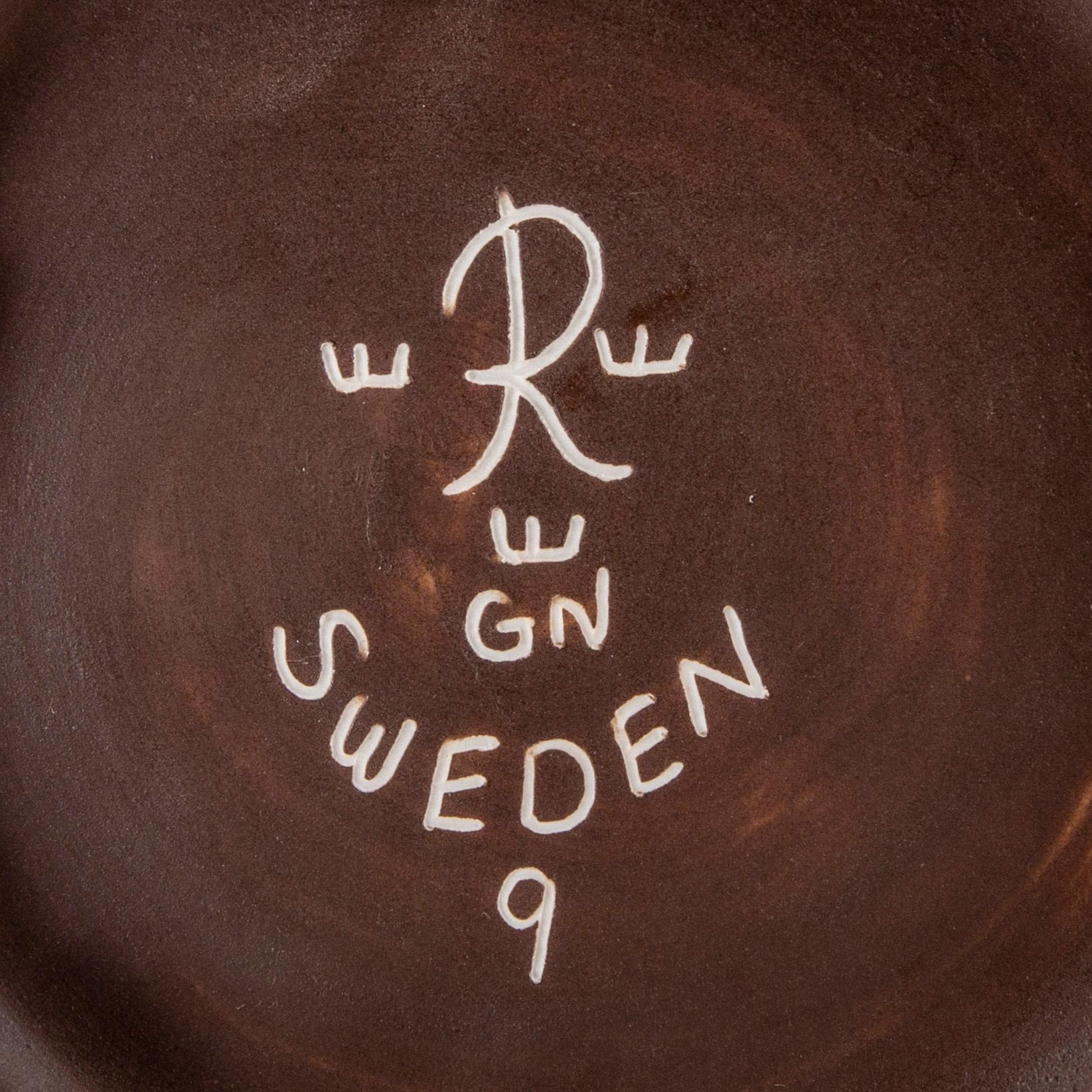 A stoneware floor vase by Gunnar Nylund, Rörstrand.