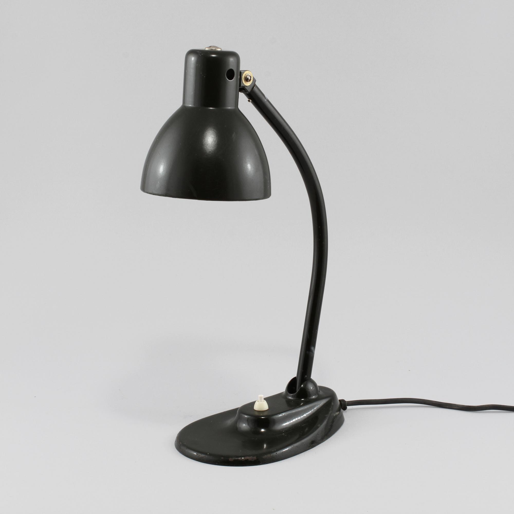 BORDSLAMPA, omkring 1900-talets mitt.