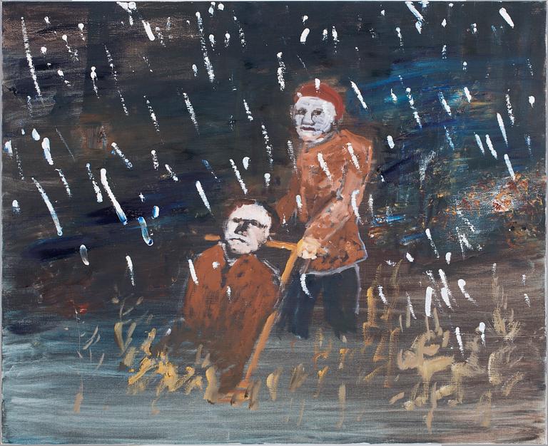 HANS WIGERT, oil on canvas signed Hans Wigert and dated Stavsnäs 2013.