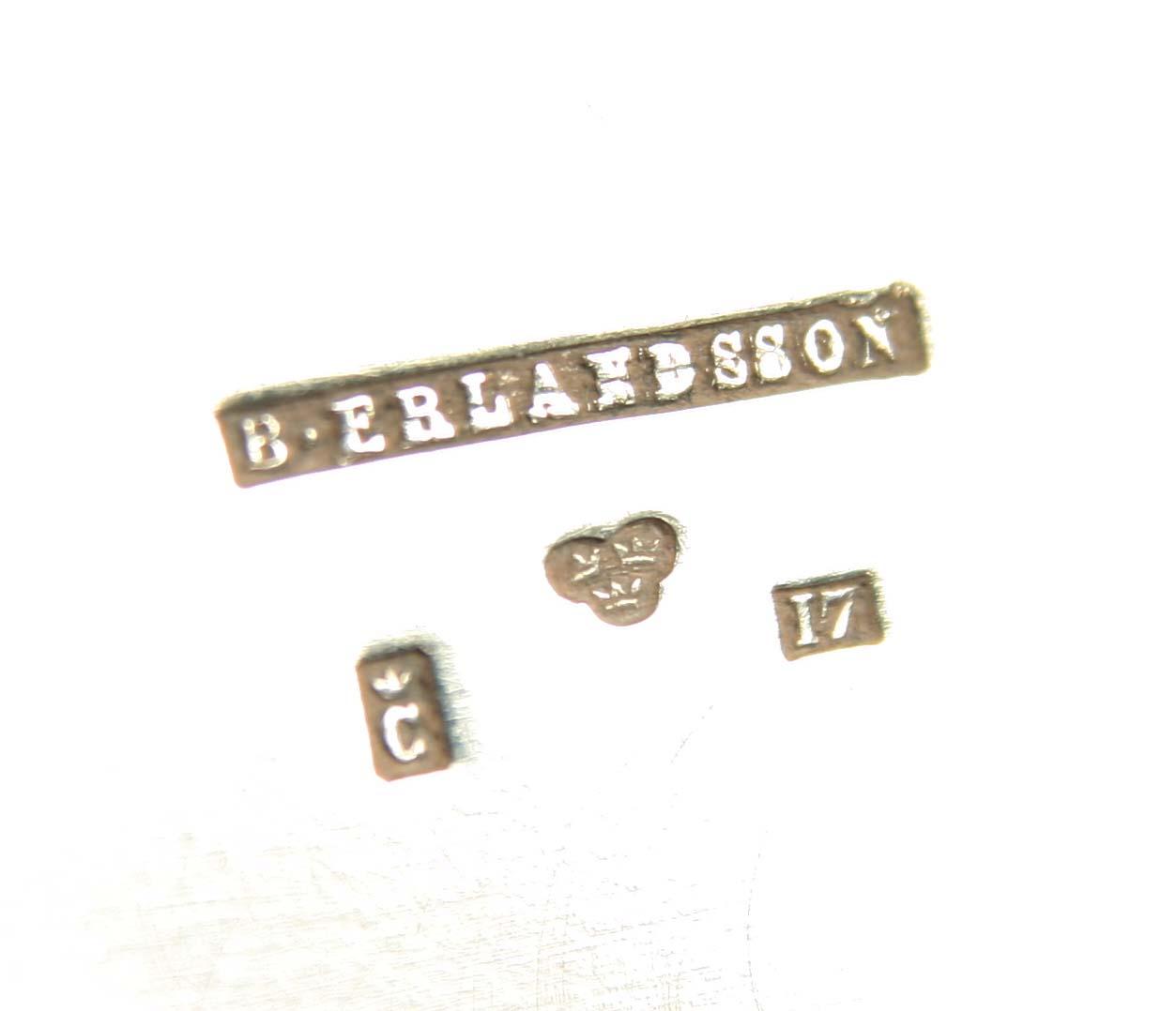 Karott, silver, Bo Erlandsson, Kristianstad 1911.