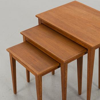 A NESTING TABLE. DENMARK.