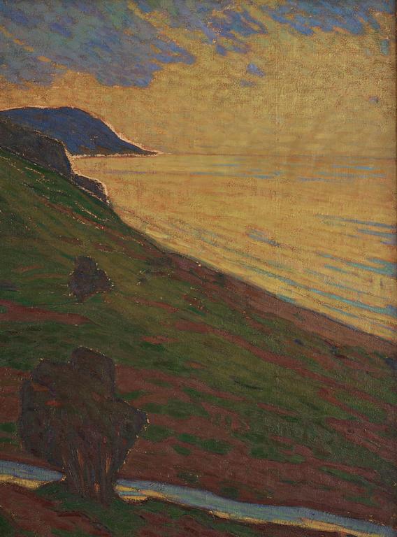 Ellen Trotzig, View from Vik of Stenshuvud.