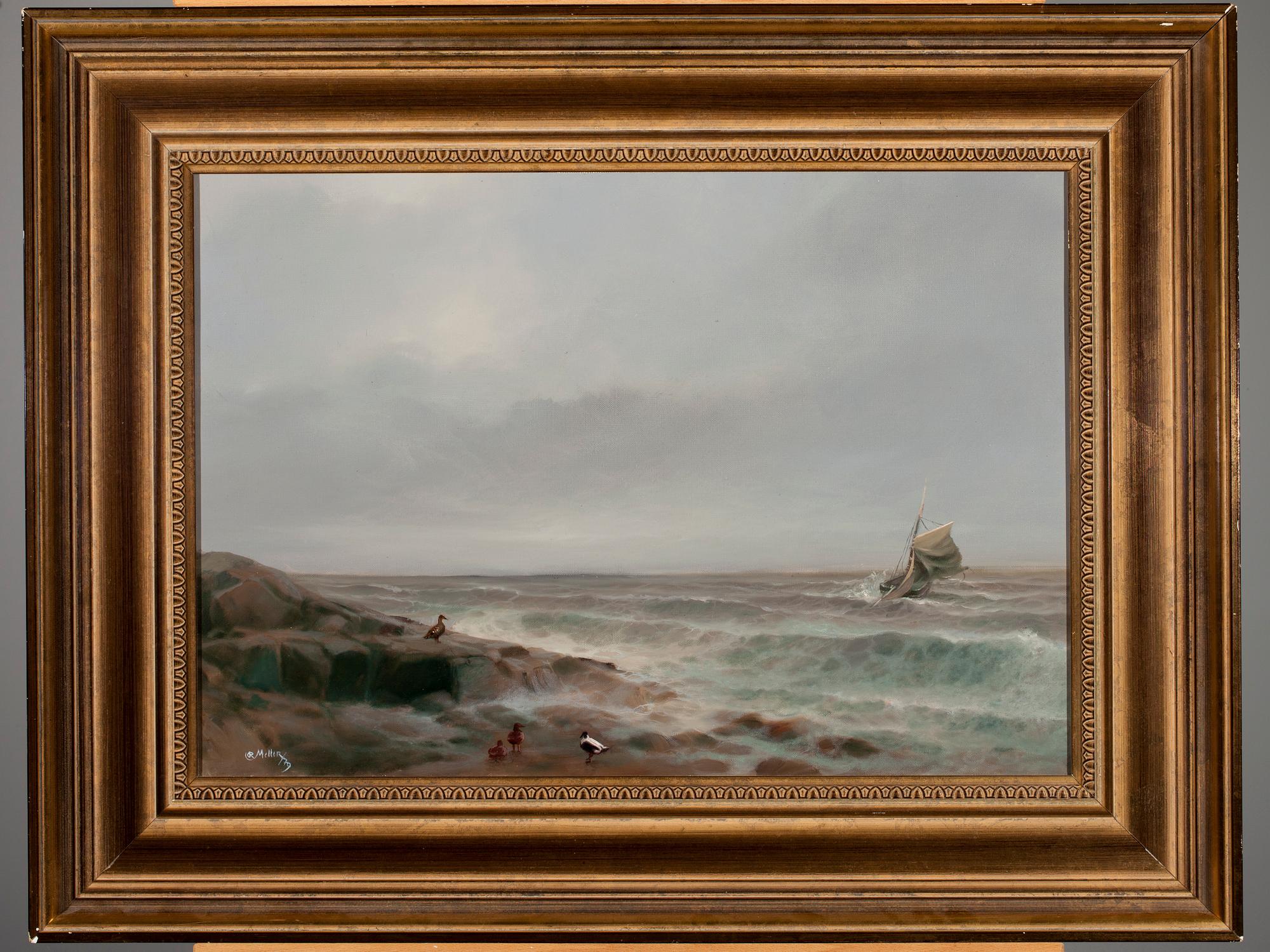 REIJO MELLER, olja på duk, signerd och daterad -79.