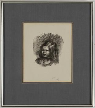 PIERRE-AUGUSTE RENOIR, lithograph, 1904, printed stignature. - Bukowskis