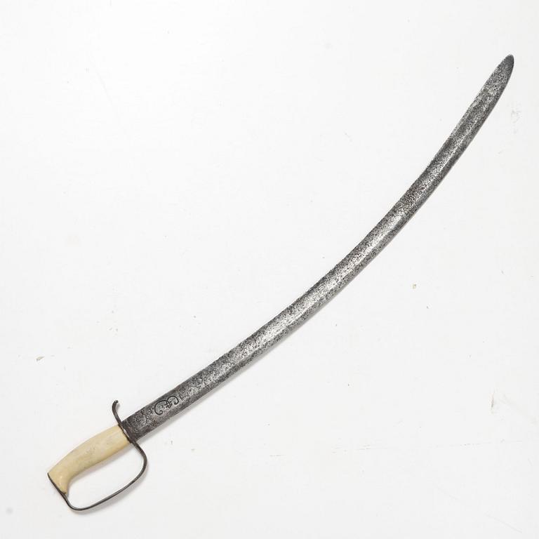 Sabre, 18th and 19th century.