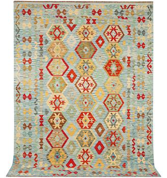 A Kilim carpet, Afghanistan, c. 296 x 197 cm.