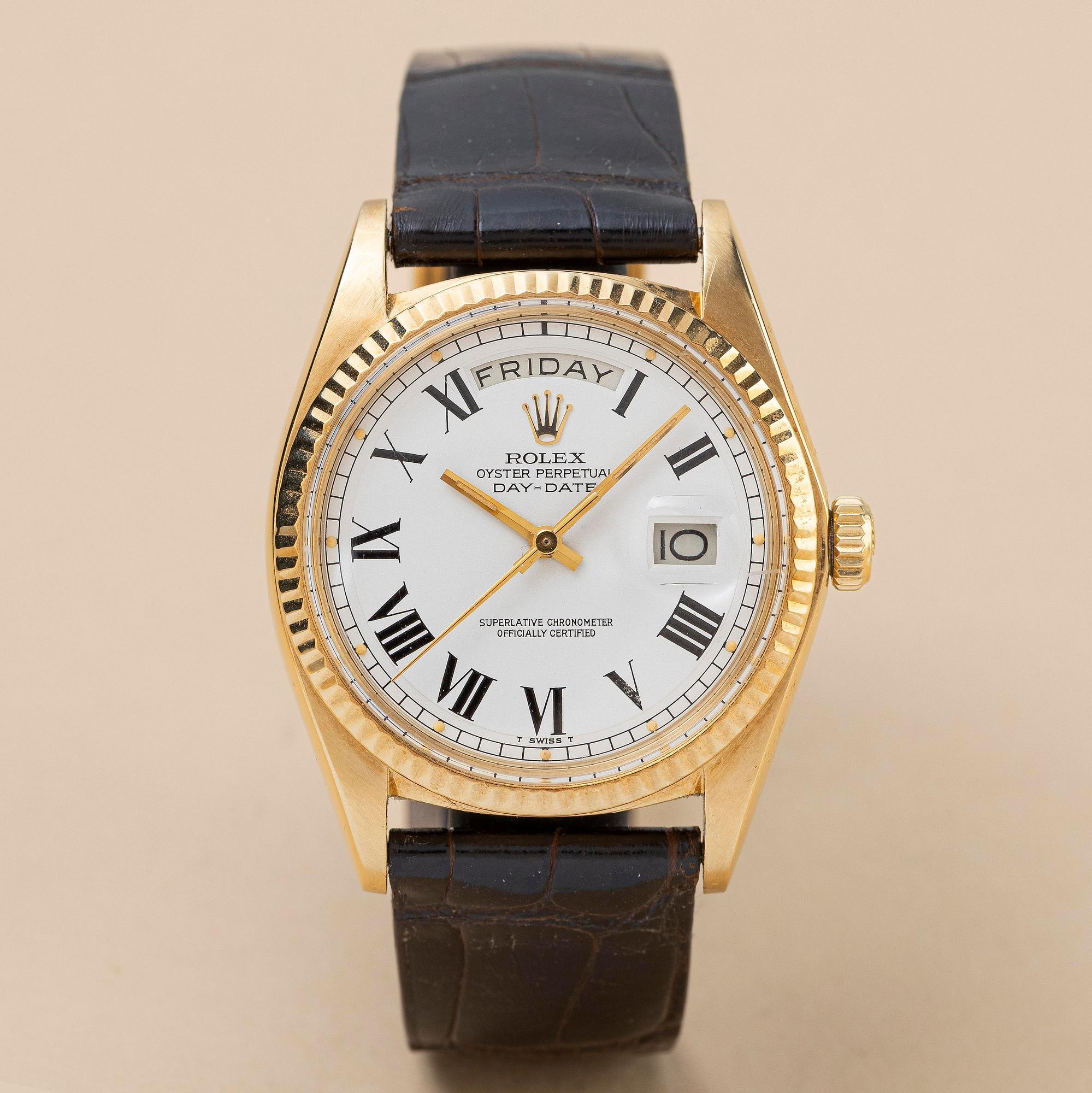 Rolex, Day-Date, "Buckley Dial", ca 1976.