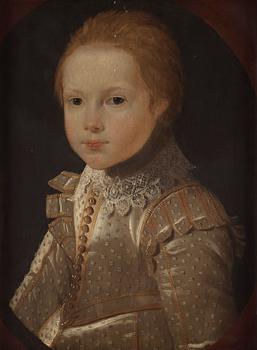 688. Dutch school, 17th Century, Portrait of a young boy.