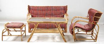 KORGMÖBEL, 3 delar, 1900-tal.