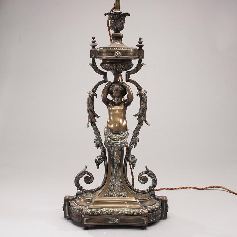 LAMPFOT, 1800-talets senare hälft.