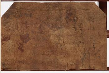 Johan Pasch Tillskrivna, Ruinlandskap med soldat och tvättande kvinna samt soldat och kvinnor vid brunn (2).