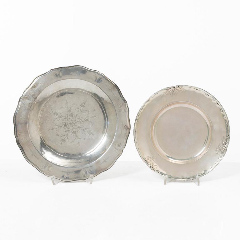 Fat, 5 st, silver, bl a WA Bolin, Stockholm 1930.