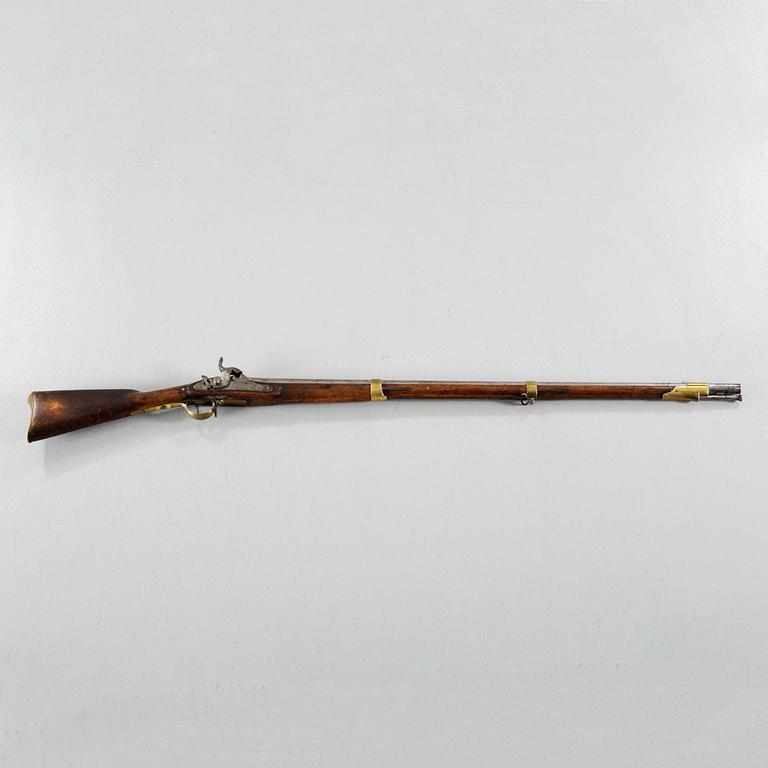 A percussion rifle, m/1840.