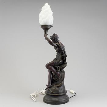 A jugend-style table light.