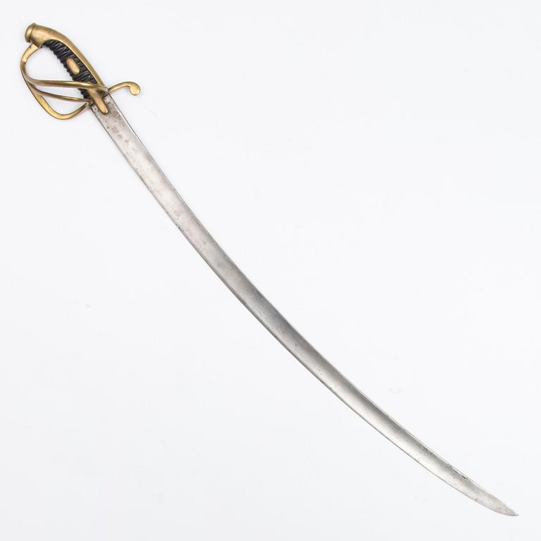 An early 19th Century Light Cavalry Sabre, French model.