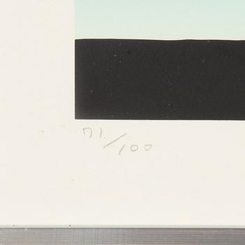 Sadamasa Motonaga, "Japanese Nobel Prize Winners" Complete portfolio with 5 colour screenprints.