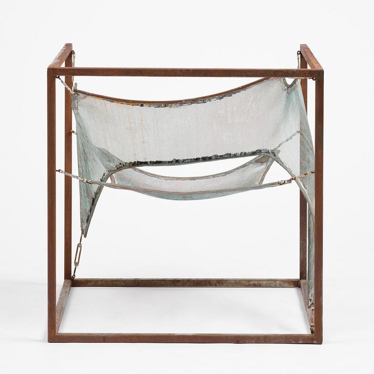 Sigurdur Gustafsson, a "Wind" easy chair/sculpture, ed. HC 4/5, Källemo, Värnamo, post 2003.