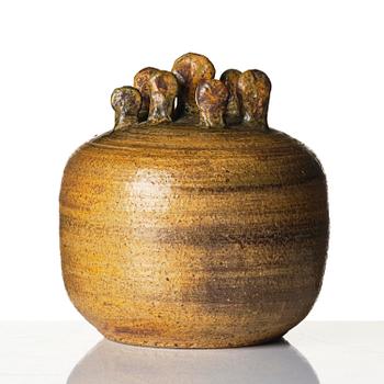 Lisa Larson, a unique stoneware sculpture, Gustavsberg Studio circa 1960.