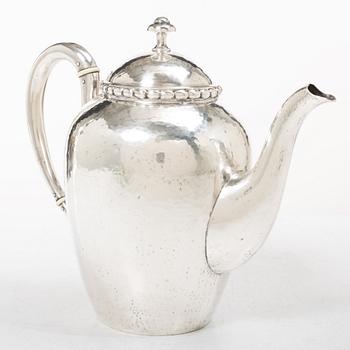 Karl Anderson, Kaffekanna, silver, Stockholm 1918.