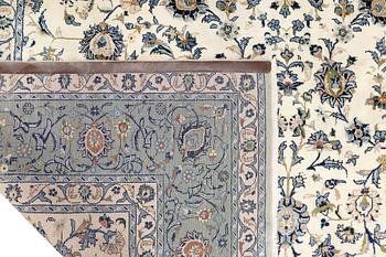 A Kashan carpet, c 349 x 255 cm.