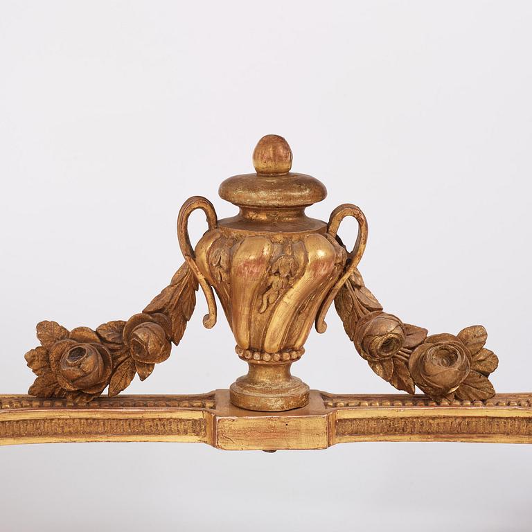 Konsolbord. Stockholmsarbete, sent 1700-tal, Gustavianskt.