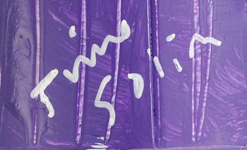 TIMO SOLIN, skulptur, plåt, sign.